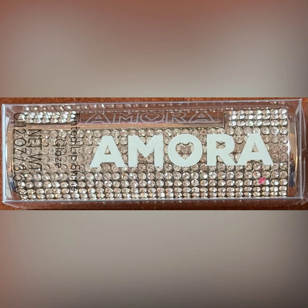 BLINGY 💎✨ Amora, Tinted Lip Shine, Clear/Glaze 🤍🫧 , BNIP!